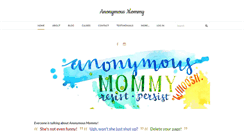 Desktop Screenshot of anonymousmommy.com